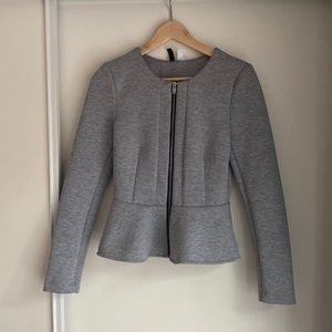 H&M Scuba Peplum Shirt